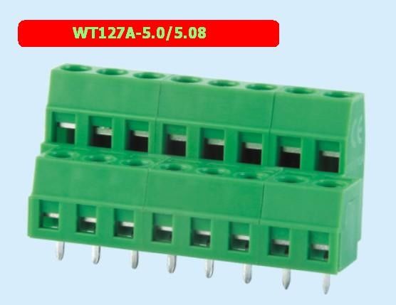Terminal Block Spacing Double - Layer PCB Terminal Block Spacing 5.0/5.08 Mm Plastic Terminal ...